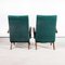 Fauteuils Original Vert Foncé par Jaroslav Smidek, 1950s, Set de 2 6