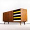 Large Walnut Cabinet Sideboard by Jiri Jiroutek for Interieur Praha, 1950s 4