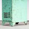 Industrial Metal Locker in Mint Green, 1950s 11