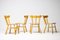 Danish Birch Dining Chairs, 1950s, Set of 4 10