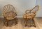 Fauteuils en Rotin, 1950s, Set de 2 4