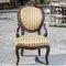 Chair in Walnut with Armrests in Walnut, 1800s, Image 1