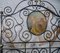 Wrought Iron Hand-Painted Bed, Italy 4