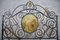 Wrought Iron Hand-Painted Bed, Italy 7
