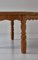 Table Basse Ovale Moderne en Chêne avec Carreaux de Céramique par Henry Kjærnulf, Danemark, 1960s 14