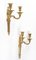 Vergoldete Bronze Wandlampen im Louis XVI Stil, 2 . Set 3