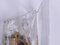 Große Murano Wandleuchten aus Eisglas & Messing von Carlo Nason für Kalmar, 1960er, 2er Set 6