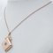 Rose Gold Pendant Necklace with Diamond 3