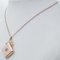 Rose Gold Pendant Necklace with Diamond, Image 3