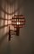 Mid-Century Rattan Lantern Sconce attributed to Louis Sognot, 1960s 16