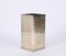 Mid-Century Brass and Chrome Umbrella Stand, Italy, 1970s, Image 8