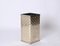 Mid-Century Brass and Chrome Umbrella Stand, Italy, 1970s, Image 7