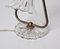 Mid-Century Glocke Tischlampe aus Muranoglas & Messing von Carlo Scarpa, Italien, 1940er 13