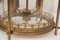 Antique Gilt Brass 4-Light Ceiling Lamp, Early 20th Century, Image 3