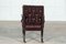 19th Century Scottish Leather Bobbin Armchair, 1870s 5