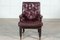 19th Century Scottish Leather Bobbin Armchair, 1870s 3