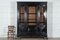 Large 19th Century French Ebonised Oak Glazed Bookcase Cabinet, 1870s, Image 5