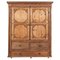 French Pine Armoire Housekeepers Cupboard, 1900s, Image 1