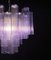 Murano Glass Tube Chandelier with 36 Amethyst Glass Tube, 1990s 5