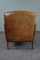 Fauteuil Vintage en Cuir Marron 3