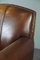 Vintage Brown Leather Armchair 6