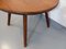 Table Basse Vintage Brutaliste en Chêne, 1950s 4