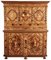 Antique Baroque Top Cabinet, 1730s 1