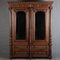 Antique Wilhelminian Oak Cabinet, 1880s 46