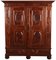 Antique Baroque Cabinet in Walnut, 1750s 1