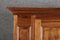 Antiker Biedermeier Schrank mit 1 Tür aus Nussholz, 1810er 19