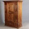 Antique Biedermeier 1-Door Cabinet in Walnut, 1810s 37