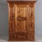 Antique Biedermeier 1-Door Cabinet in Walnut, 1810s, Image 36