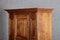 Antiker Biedermeier Schrank mit 1 Tür aus Nussholz, 1810er 5