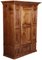 Antique Biedermeier 1-Door Cabinet in Walnut, 1810s 2