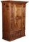 Antique Biedermeier 1-Door Cabinet in Walnut, 1810s, Image 2