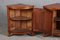 Small Antique Corner Cabinets in Cherry, 1800s, Set of 2 18