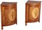 Small Antique Corner Cabinets in Cherry, 1800s, Set of 2 2