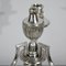 Silver Bronze Candleholders, Late 19th Century, Set of 2 9