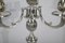 Silver Bronze Candleholders, Late 19th Century, Set of 2, Image 10