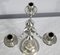 Silver Bronze Candleholders, Late 19th Century, Set of 2 5
