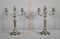 Silver Bronze Candleholders, Late 19th Century, Set of 2, Image 20