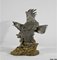 P. Brunelle, Escultura de águila calva, siglo XX, estaño, Imagen 12
