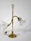 Gilt Bronze & Glass Paste Tulip Table Lamp, 1920s 7