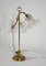 Gilt Bronze & Glass Paste Tulip Table Lamp, 1920s 4