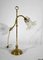 Lámpara de mesa Tulip de bronce dorado y pasta de vidrio, años 20, Imagen 6
