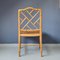 Chippendale Chair in Faux Bamboo, 1980s 5