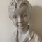 Stoneware Bust of Child, 1800s, Image 8