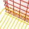 Equipped Metal Wall Grid with Shelves, 1970s, Set of 3, Image 11