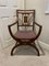 Antique Edwardian Mahogany Inlaid Armchair, 1900 4