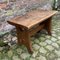 Banc de Ferme Vintage Marron 3